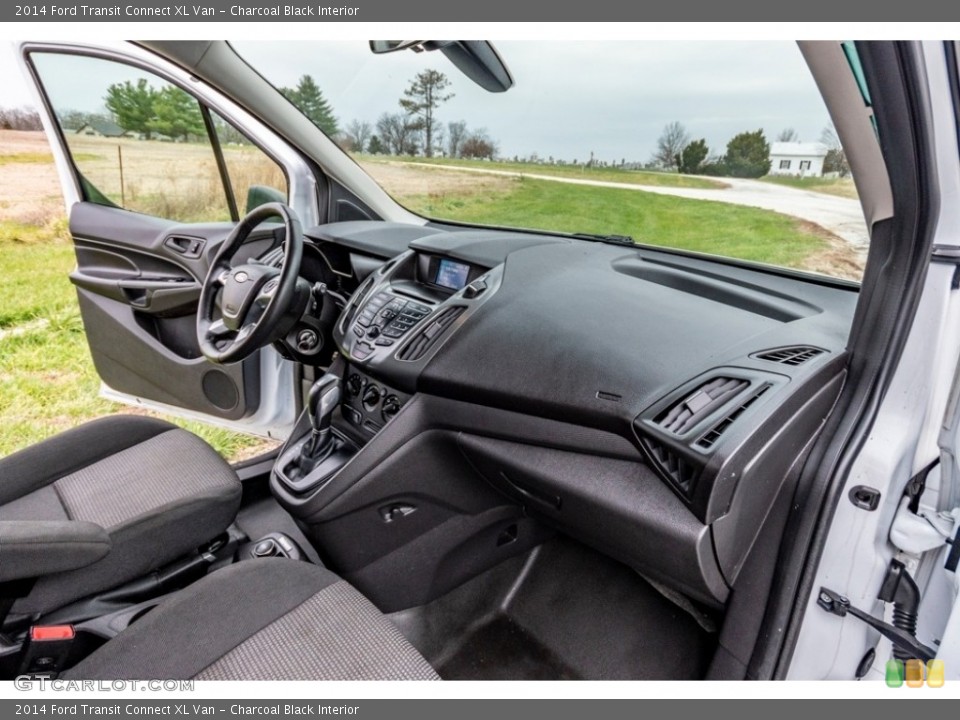 Charcoal Black Interior Front Seat for the 2014 Ford Transit Connect XL Van #140287756