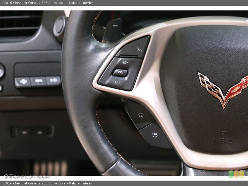 Kalahari Interior Steering Wheel for the 2016 Chevrolet Corvette Z06 Convertible #140291323