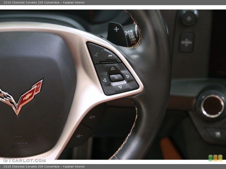 Kalahari Interior Steering Wheel for the 2016 Chevrolet Corvette Z06 Convertible #140291368
