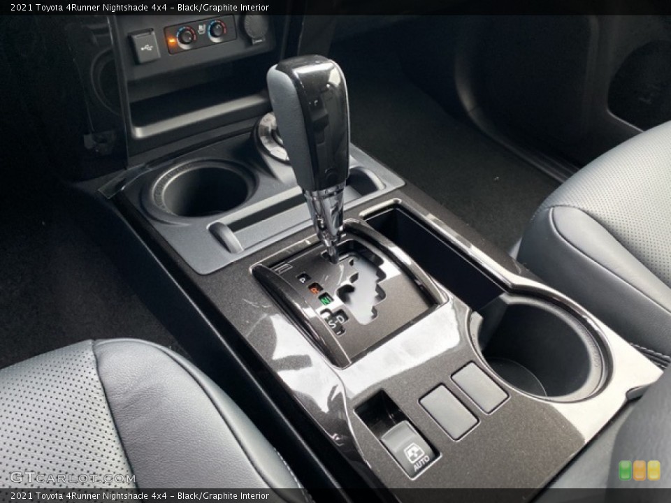 Black/Graphite Interior Transmission for the 2021 Toyota 4Runner Nightshade 4x4 #140291431