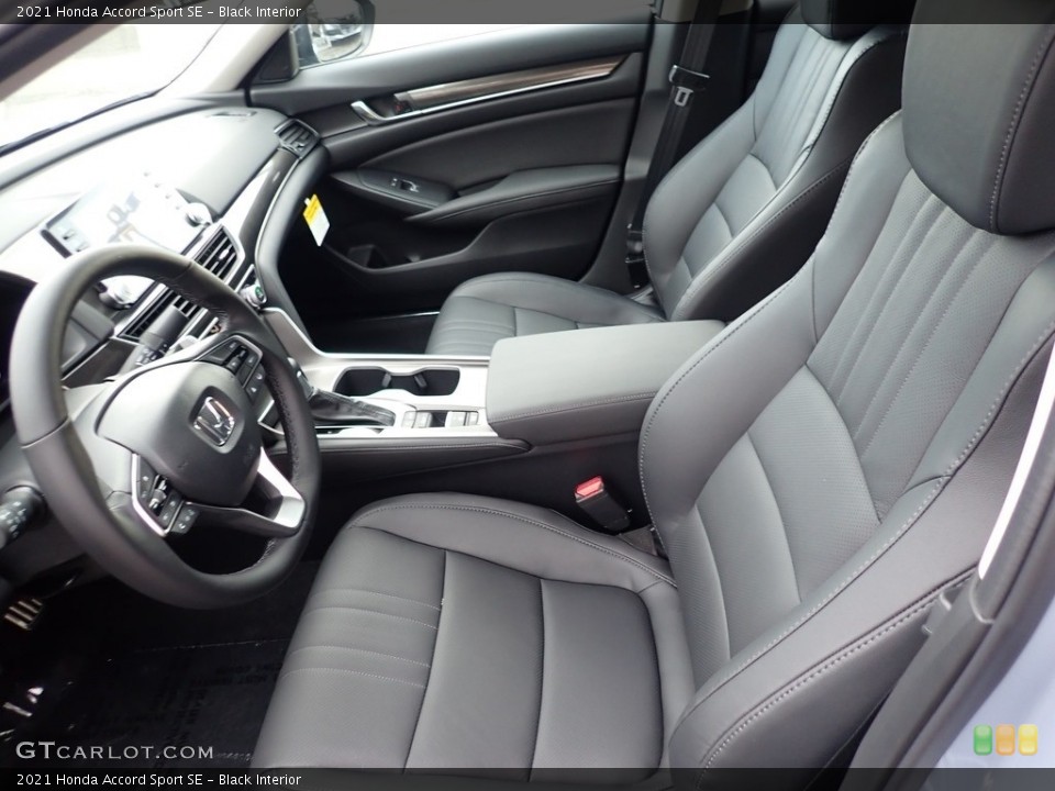 Black Interior Front Seat for the 2021 Honda Accord Sport SE #140295007