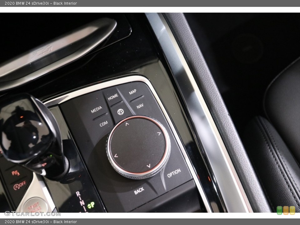Black Interior Controls for the 2020 BMW Z4 sDrive30i #140297734