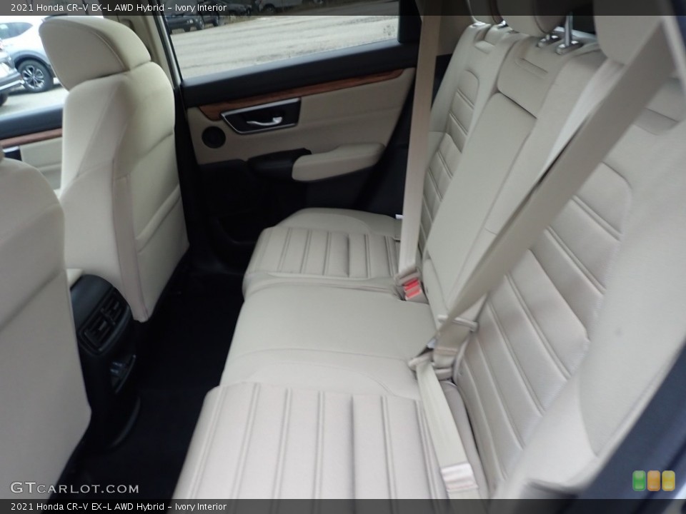 Ivory Interior Rear Seat for the 2021 Honda CR-V EX-L AWD Hybrid #140297869