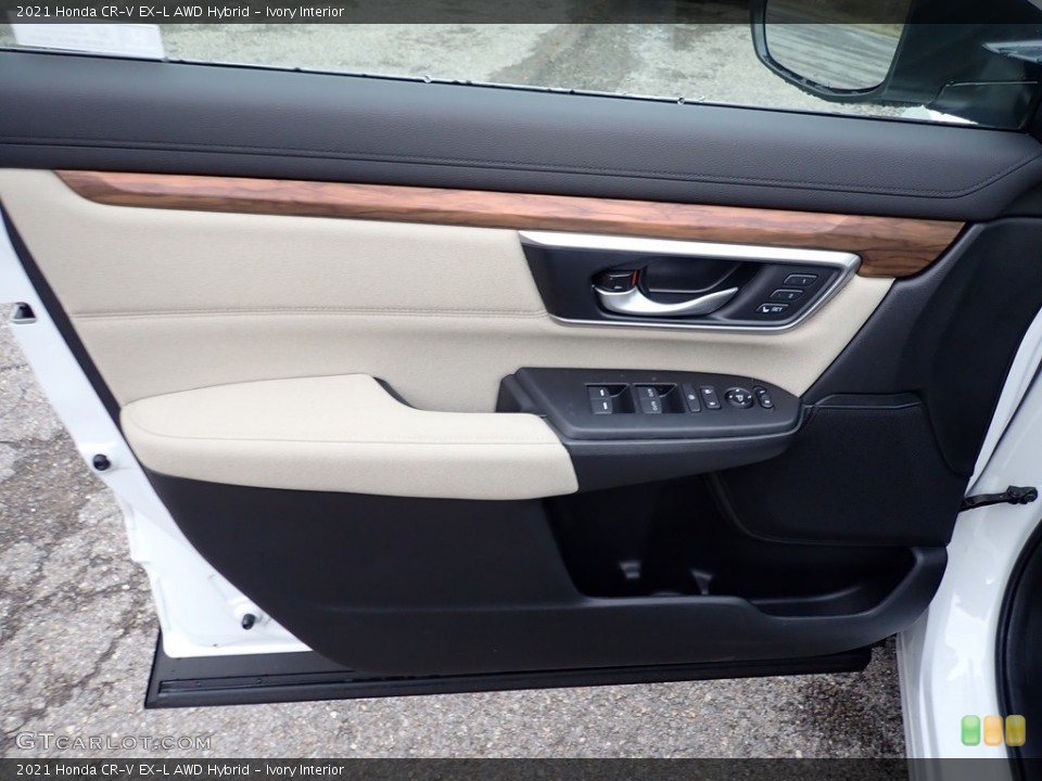 Ivory Interior Door Panel for the 2021 Honda CR-V EX-L AWD Hybrid #140297917