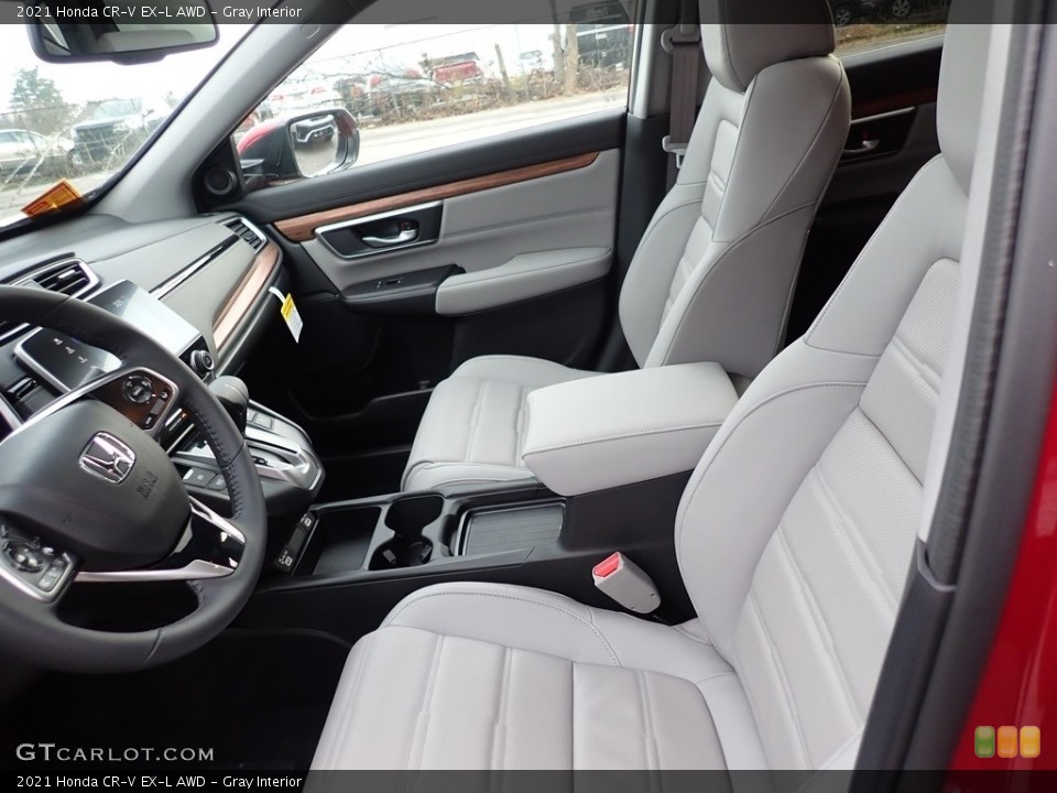 Gray Interior Photo for the 2021 Honda CR-V EX-L AWD #140298571