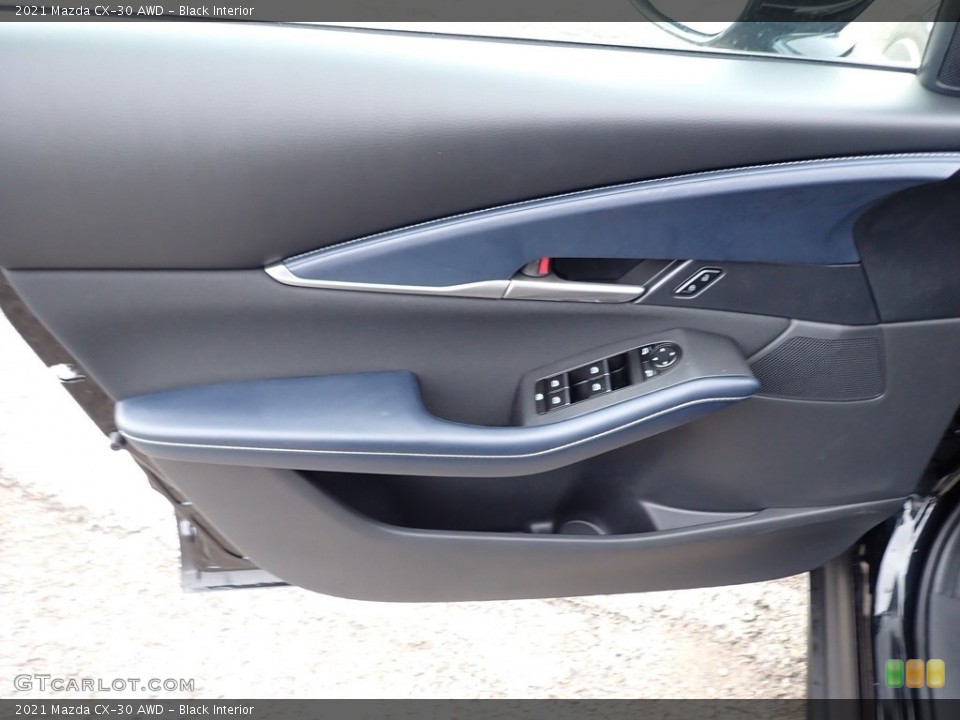 Black Interior Door Panel for the 2021 Mazda CX-30 AWD #140299693