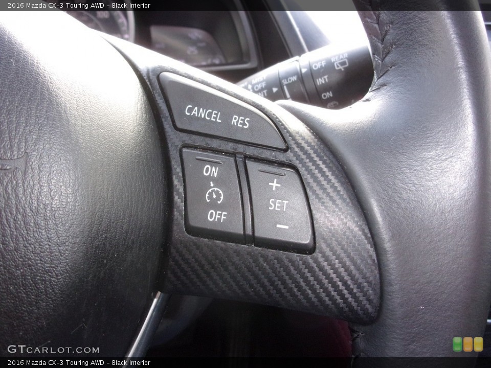 Black Interior Steering Wheel for the 2016 Mazda CX-3 Touring AWD #140302682