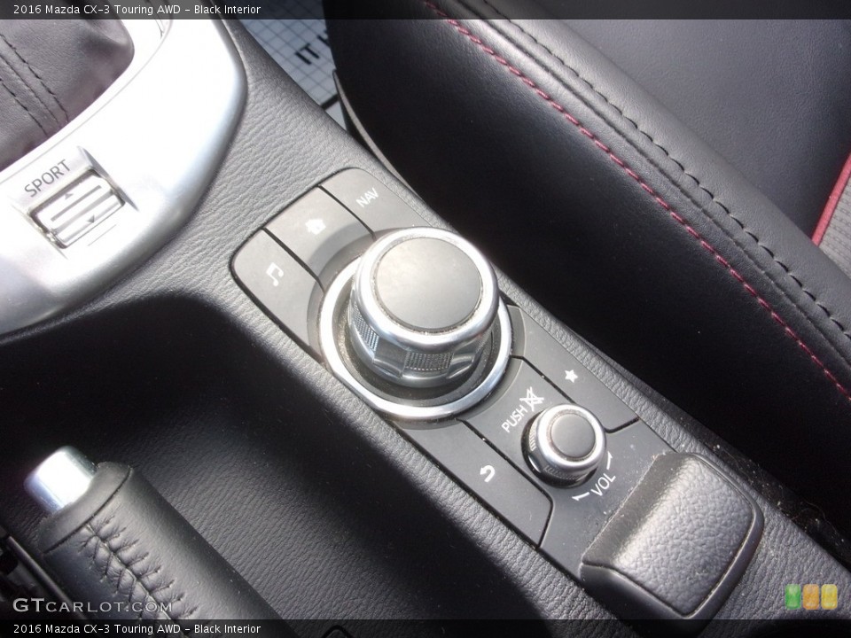 Black Interior Controls for the 2016 Mazda CX-3 Touring AWD #140302798