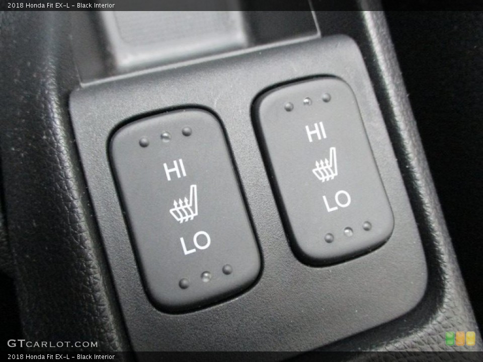 Black Interior Controls for the 2018 Honda Fit EX-L #140306509