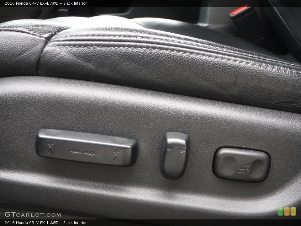Black Interior Front Seat for the 2016 Honda CR-V EX-L AWD #140307168