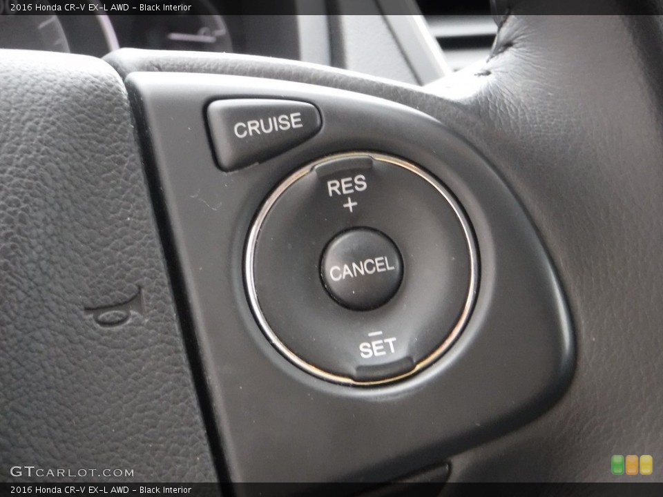 Black Interior Steering Wheel for the 2016 Honda CR-V EX-L AWD #140307319