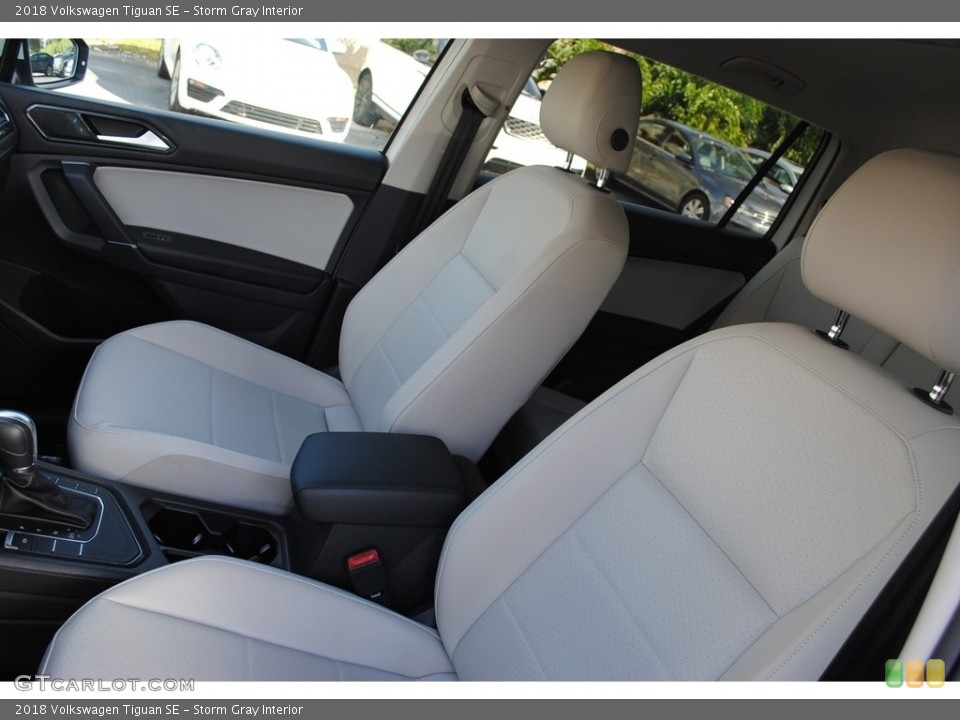Storm Gray Interior Front Seat for the 2018 Volkswagen Tiguan SE #140309382