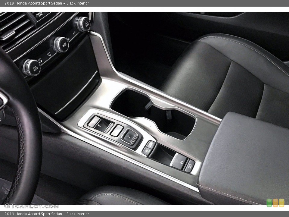 Black Interior Controls for the 2019 Honda Accord Sport Sedan #140311474