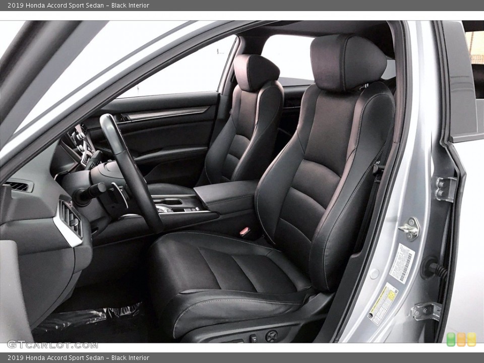 Black Interior Front Seat for the 2019 Honda Accord Sport Sedan #140311498