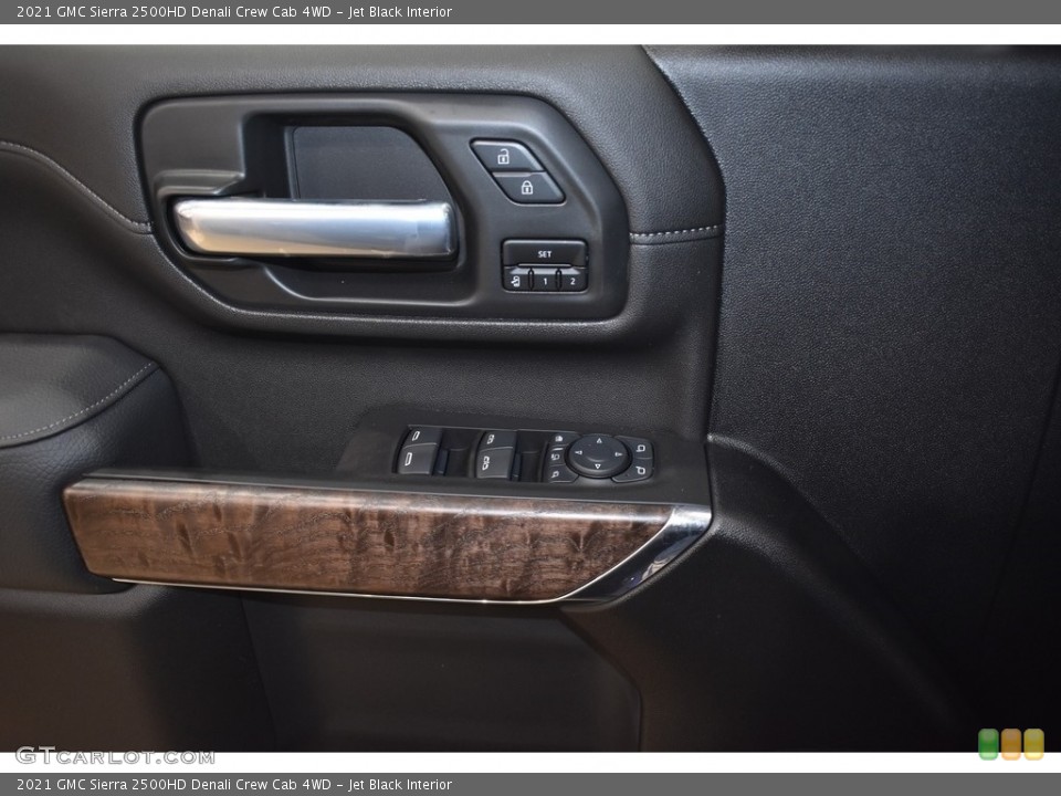 Jet Black Interior Door Panel for the 2021 GMC Sierra 2500HD Denali Crew Cab 4WD #140311819