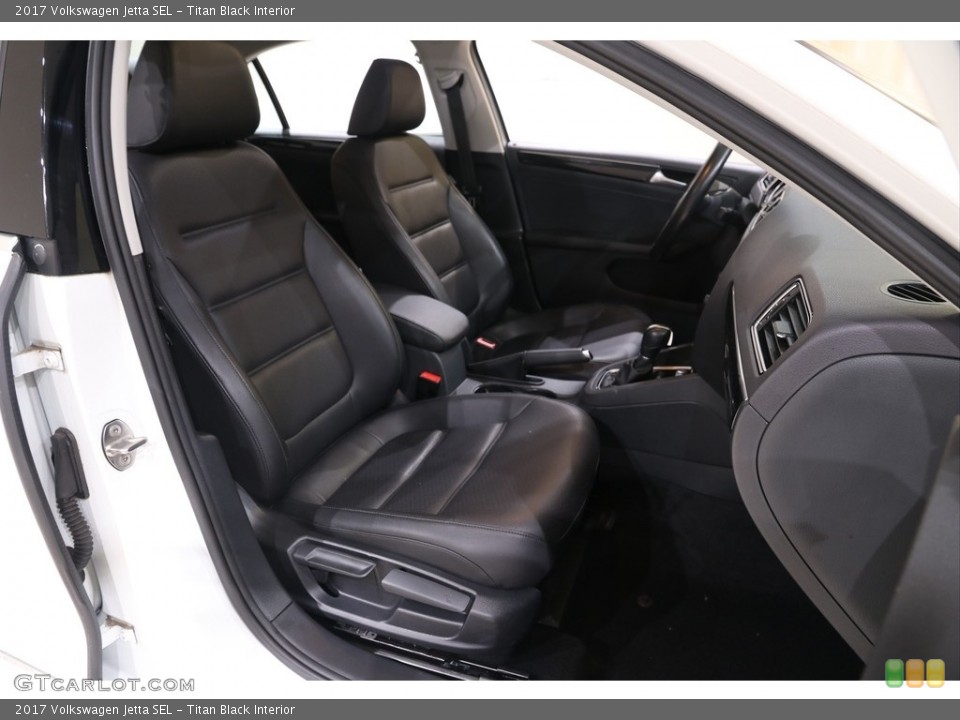 Titan Black Interior Front Seat for the 2017 Volkswagen Jetta SEL #140312314