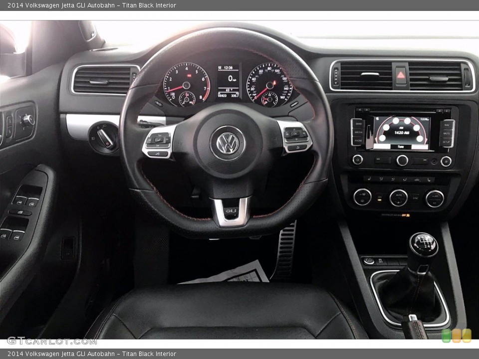 Titan Black Interior Dashboard for the 2014 Volkswagen Jetta GLI Autobahn #140312317