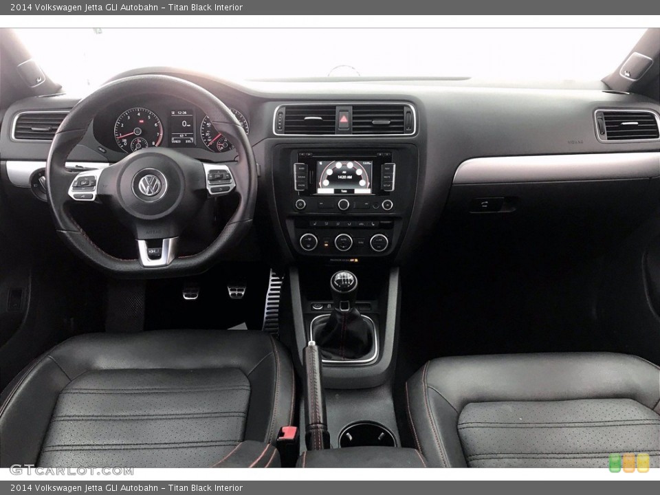 Titan Black Interior Front Seat for the 2014 Volkswagen Jetta GLI Autobahn #140312623