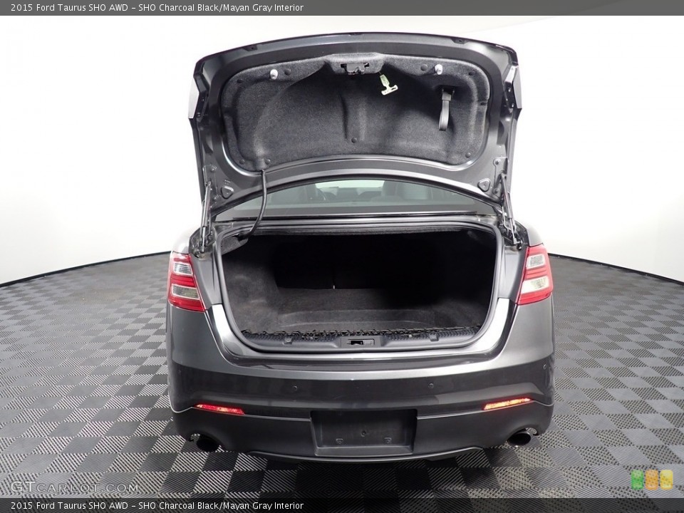 SHO Charcoal Black/Mayan Gray Interior Trunk for the 2015 Ford Taurus SHO AWD #140314366