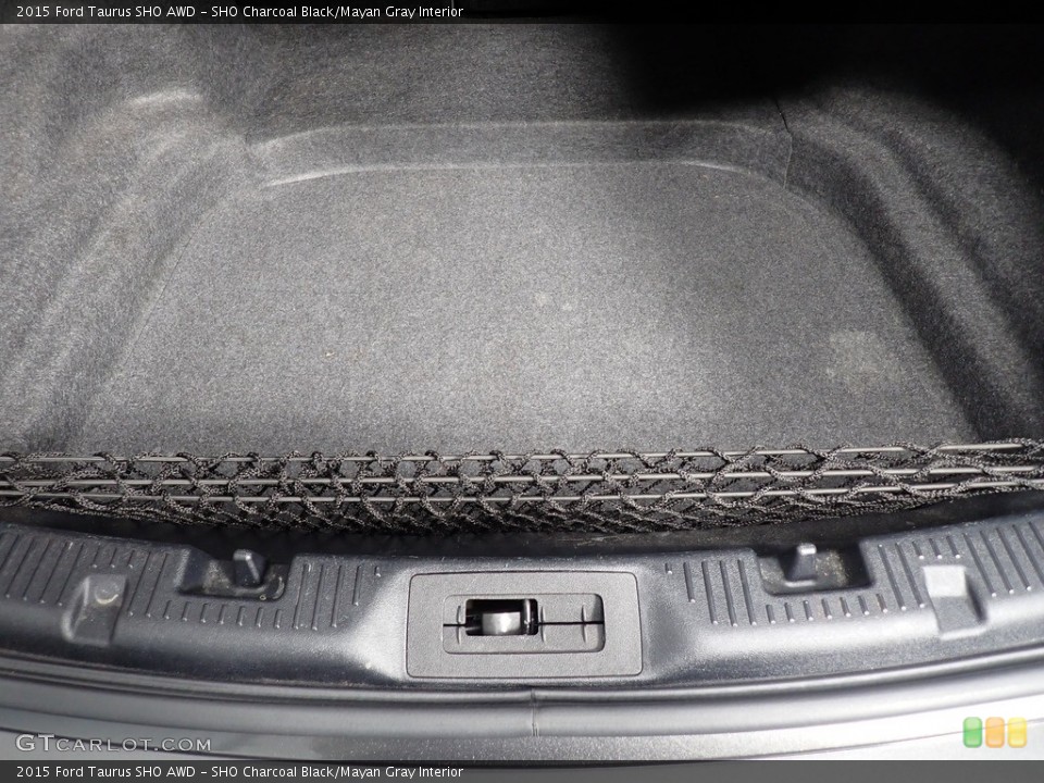 SHO Charcoal Black/Mayan Gray Interior Trunk for the 2015 Ford Taurus SHO AWD #140314390