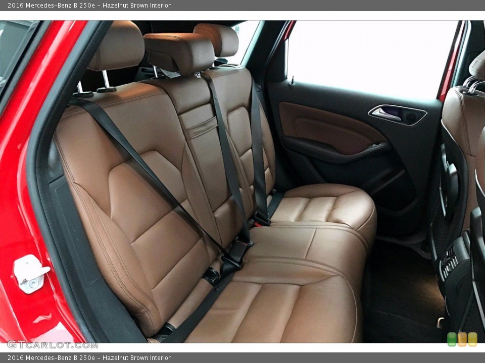 Hazelnut Brown Interior Rear Seat for the 2016 Mercedes-Benz B 250e #140314726
