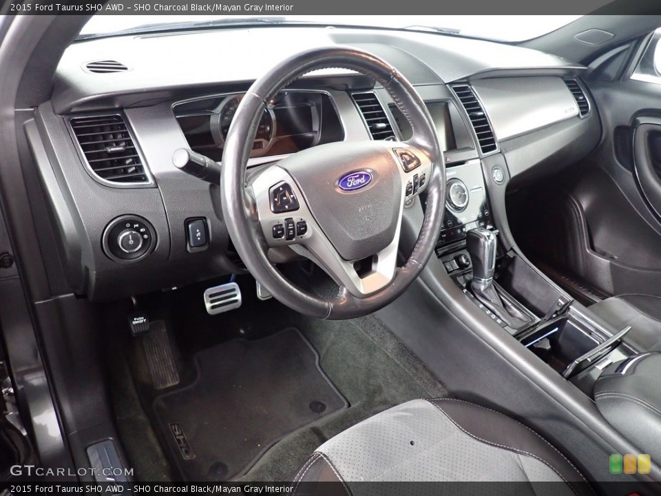 SHO Charcoal Black/Mayan Gray Interior Dashboard for the 2015 Ford Taurus SHO AWD #140314744