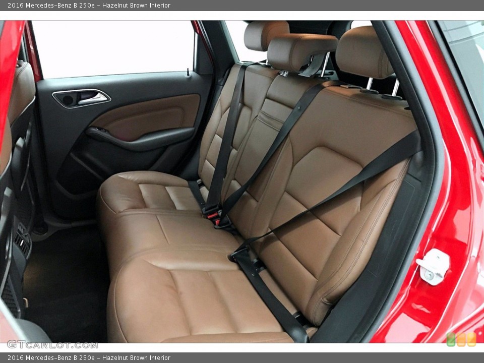 Hazelnut Brown Interior Rear Seat for the 2016 Mercedes-Benz B 250e #140314747