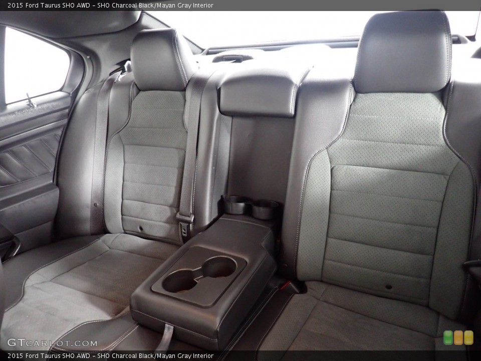 SHO Charcoal Black/Mayan Gray Interior Rear Seat for the 2015 Ford Taurus SHO AWD #140314762