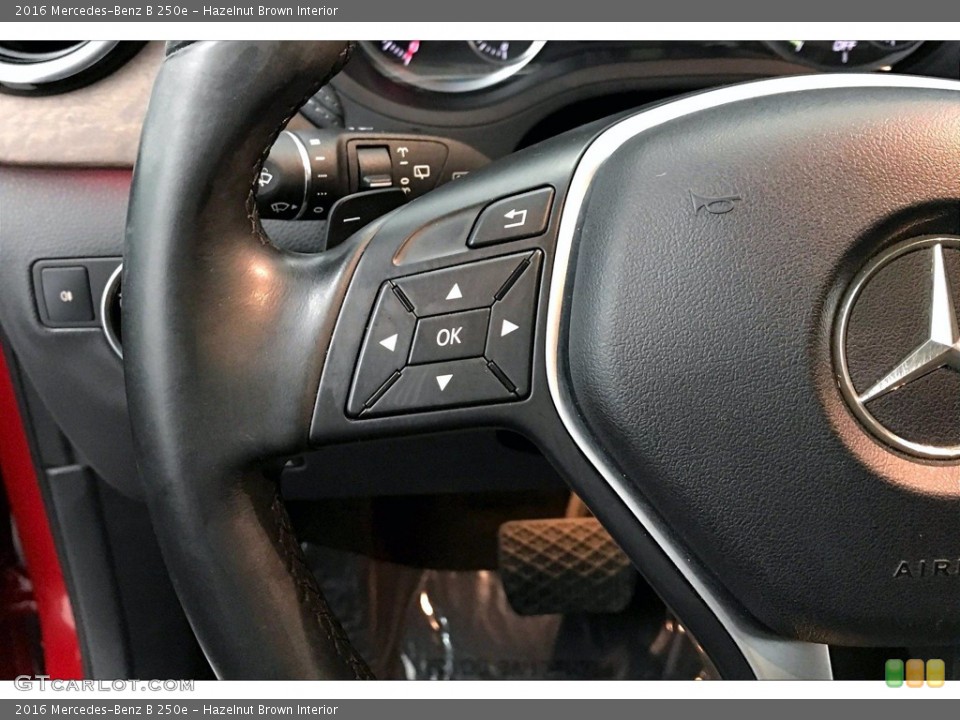 Hazelnut Brown Interior Steering Wheel for the 2016 Mercedes-Benz B 250e #140314771