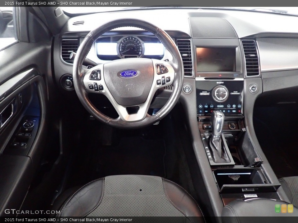 SHO Charcoal Black/Mayan Gray Interior Dashboard for the 2015 Ford Taurus SHO AWD #140314834
