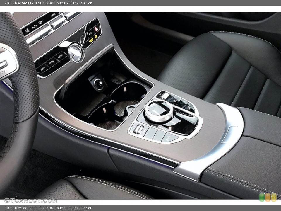 Black Interior Controls for the 2021 Mercedes-Benz C 300 Coupe #140315238
