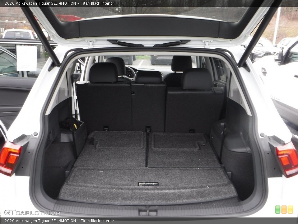Titan Black Interior Trunk for the 2020 Volkswagen Tiguan SEL 4MOTION #140315701