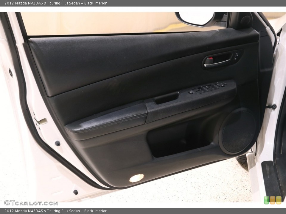 Black Interior Door Panel for the 2012 Mazda MAZDA6 s Touring Plus Sedan #140323542