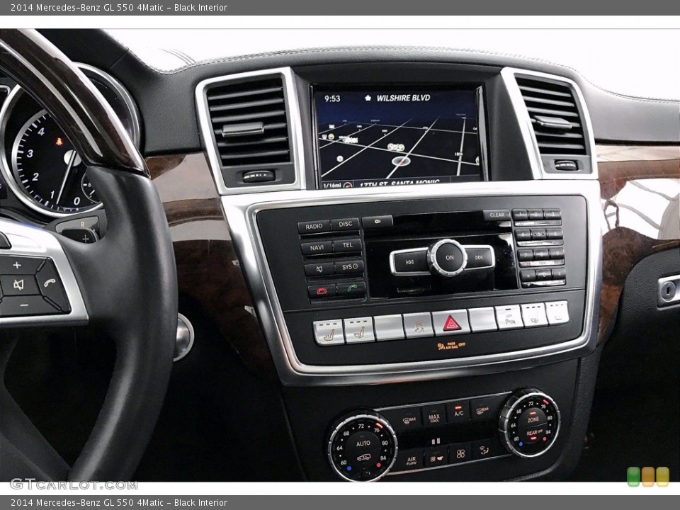 Black Interior Controls for the 2014 Mercedes-Benz GL 550 4Matic #140331162