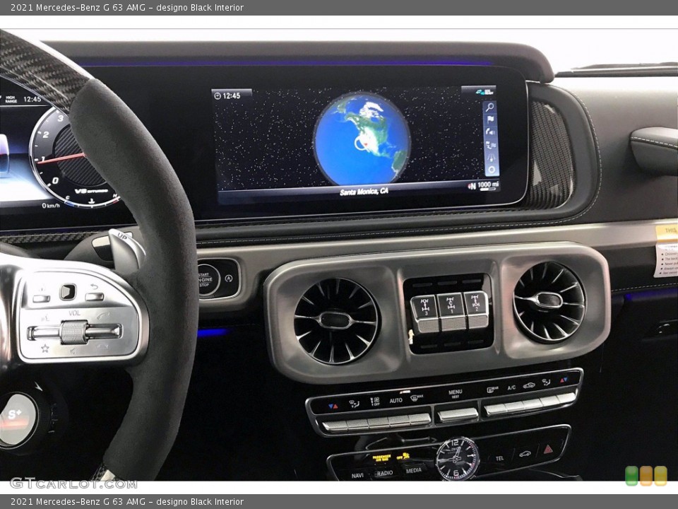 designo Black Interior Controls for the 2021 Mercedes-Benz G 63 AMG #140331324