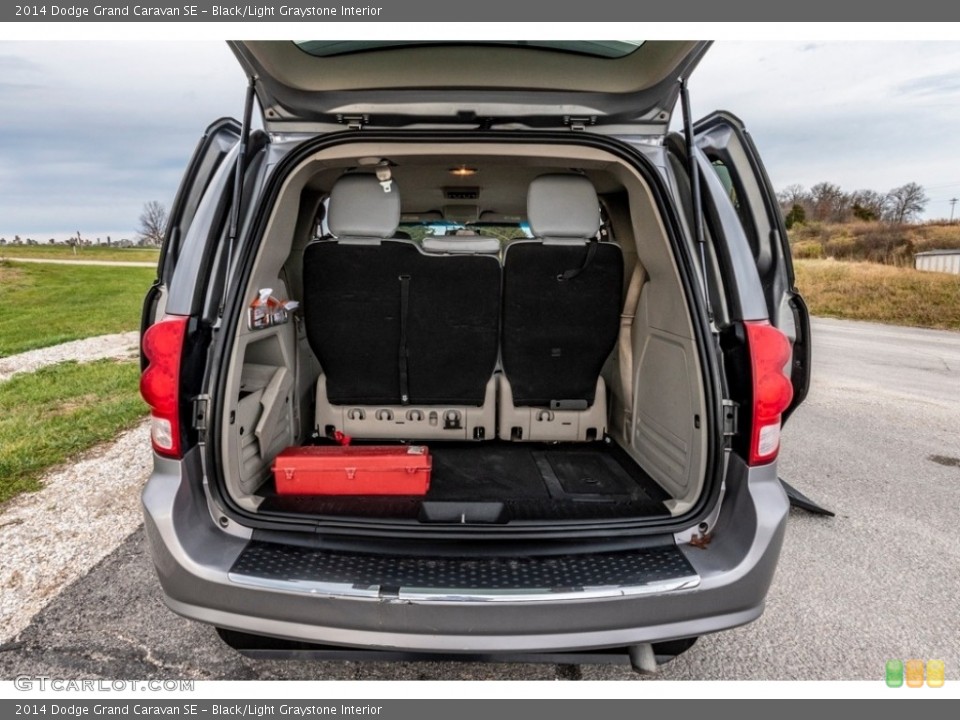 Black/Light Graystone Interior Trunk for the 2014 Dodge Grand Caravan SE #140331534