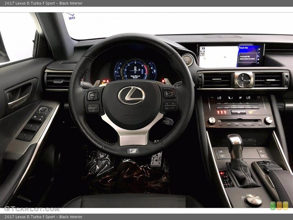 Black Interior Controls for the 2017 Lexus IS Turbo F Sport #140332029