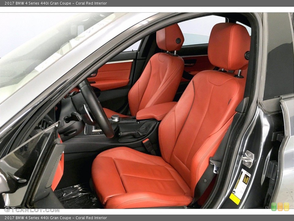 Coral Red 2017 BMW 4 Series Interiors