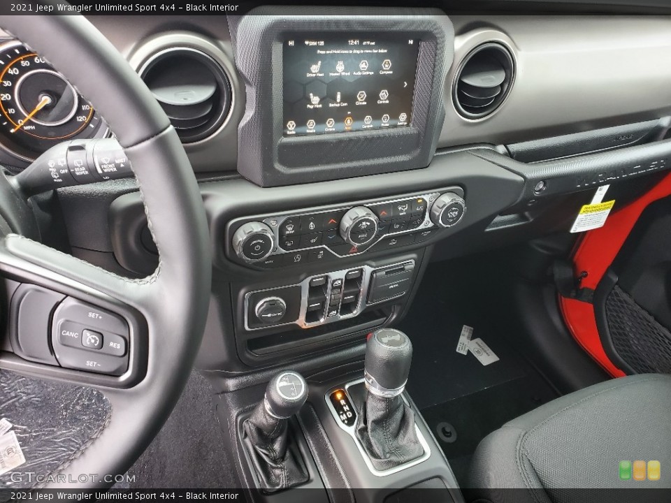 Black Interior Transmission for the 2021 Jeep Wrangler Unlimited Sport 4x4 #140337210