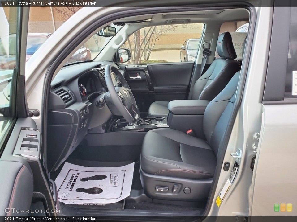 Black Interior Front Seat for the 2021 Toyota 4Runner Venture 4x4 #140339238