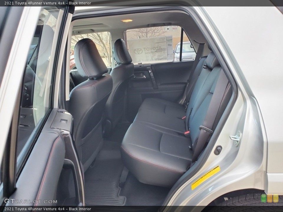 Black Interior Rear Seat for the 2021 Toyota 4Runner Venture 4x4 #140339265