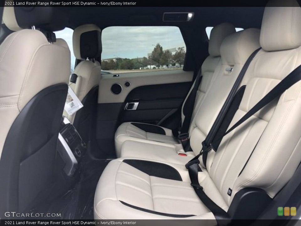 Ivory/Ebony Interior Rear Seat for the 2021 Land Rover Range Rover Sport HSE Dynamic #140342632