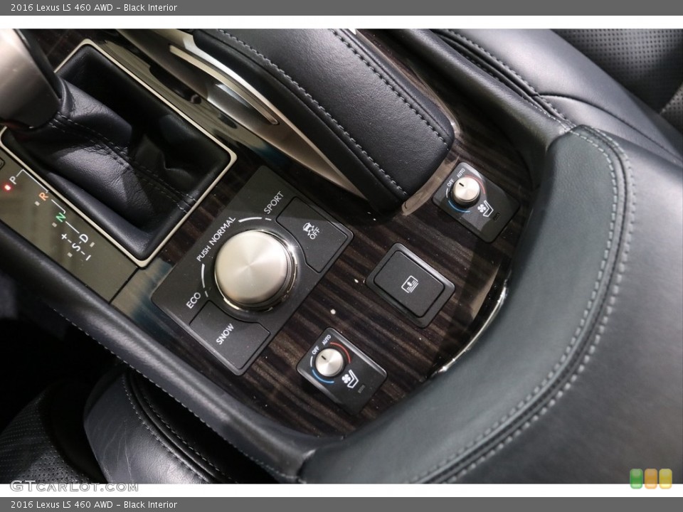 Black Interior Controls for the 2016 Lexus LS 460 AWD #140350572