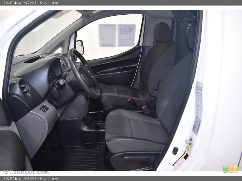 Gray 2016 Nissan NV200 Interiors