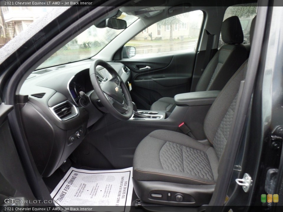 Jet Black 2021 Chevrolet Equinox Interiors