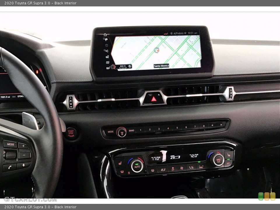 Black Interior Navigation for the 2020 Toyota GR Supra 3.0 #140355534