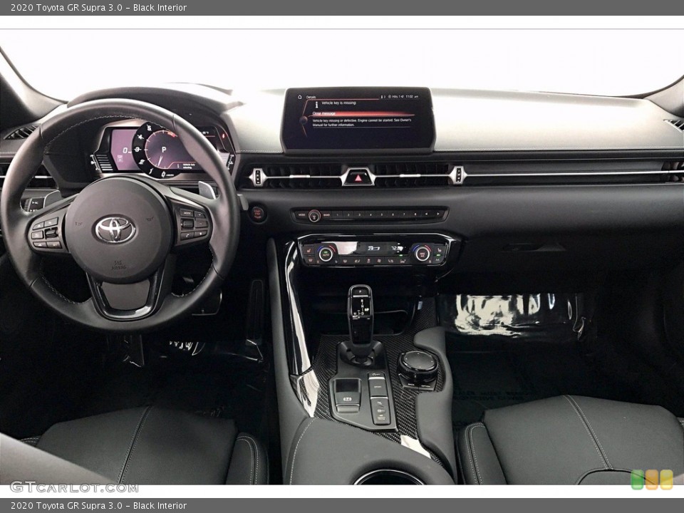 Black Interior Dashboard for the 2020 Toyota GR Supra 3.0 #140355762