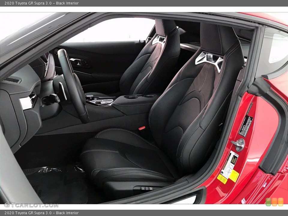 Black 2020 Toyota GR Supra Interiors