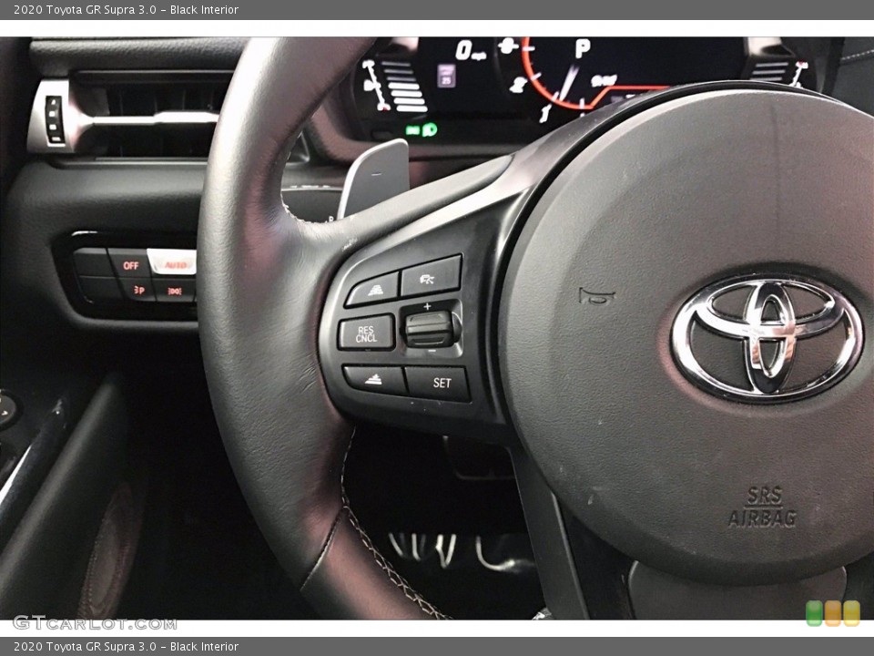 Black Interior Steering Wheel for the 2020 Toyota GR Supra 3.0 #140355864
