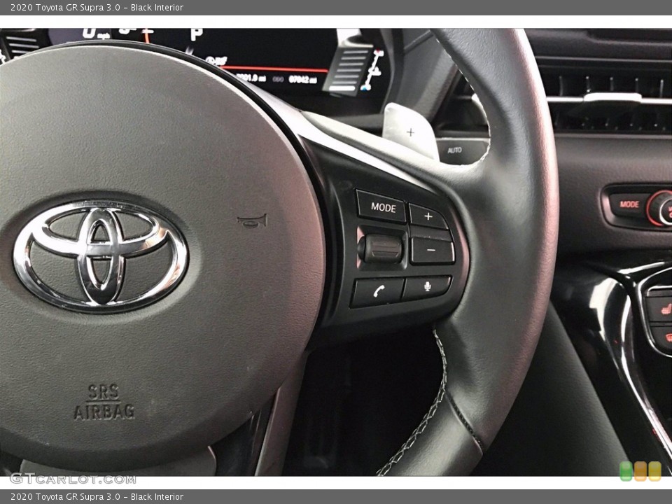Black Interior Steering Wheel for the 2020 Toyota GR Supra 3.0 #140355888